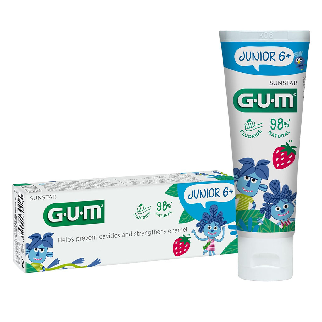 Butler Gum Junior 6+ Gel Toothpaste 50 mL