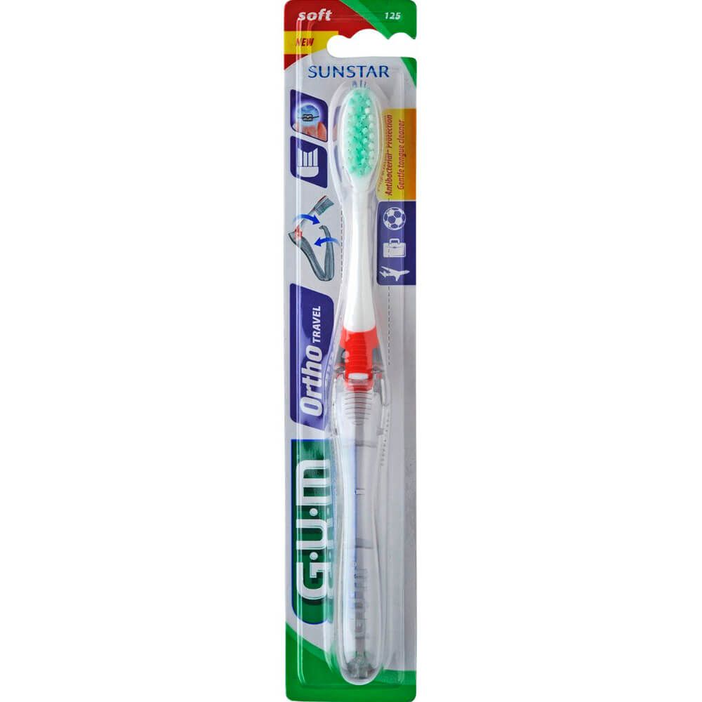 Butler Gum Ortho Travel Soft Toothbrush 125 M