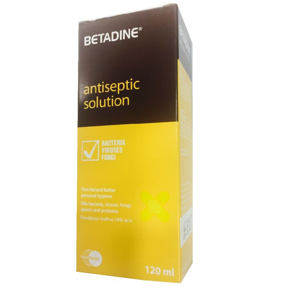 Betadine Antiseptic Solution 120 mL