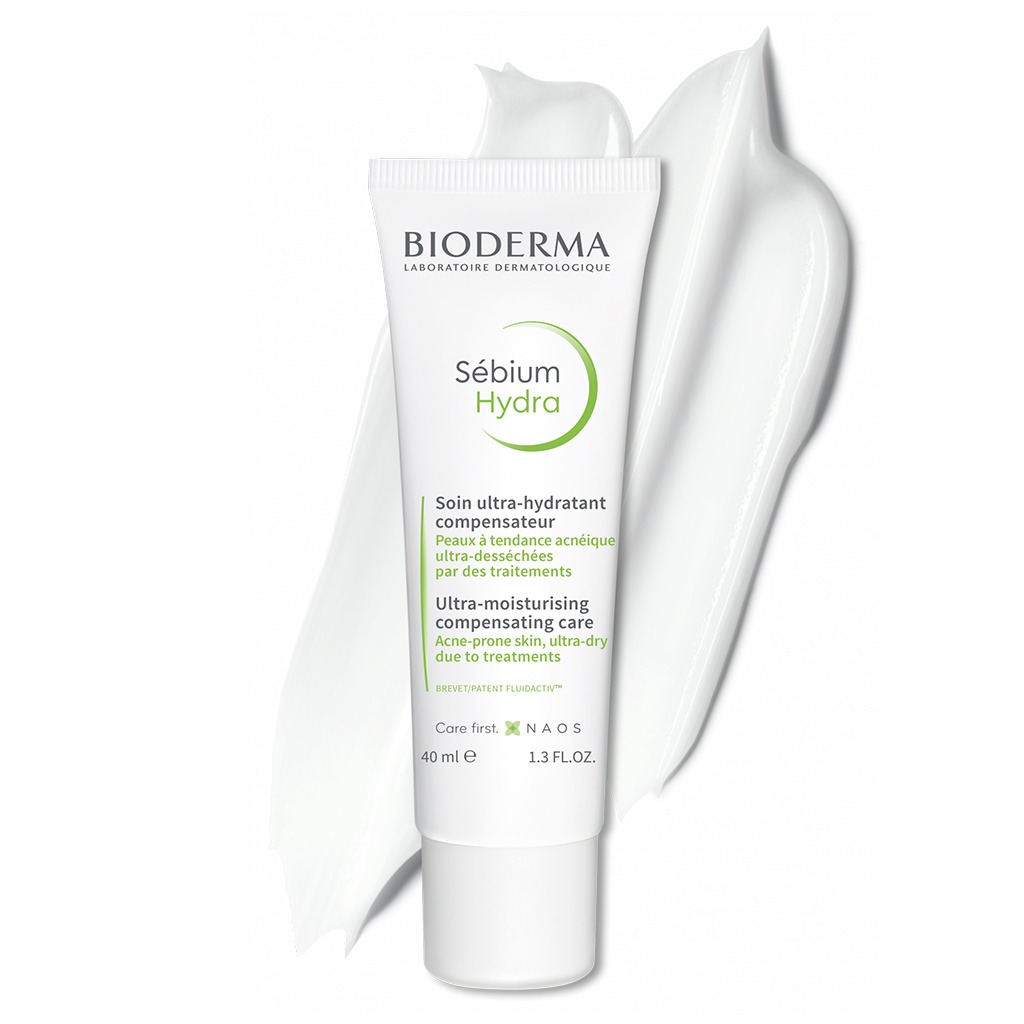 Bioderma Sebium Hydra Ultra-Moisturising Cream For Oily & Acne Prone Skin 40 mL