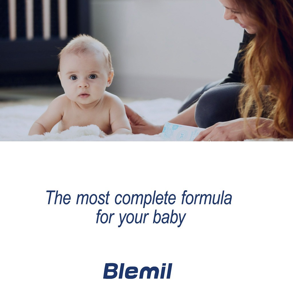 Blemil Plus 1 HR Infant Formula Milk For 0-6 Months Baby With Cow's Milk Allergy 400g