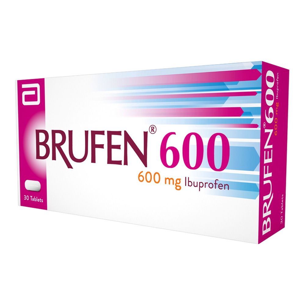 Brufen 600mg Tablets For Fever & Pain Relief, Pack of 30's