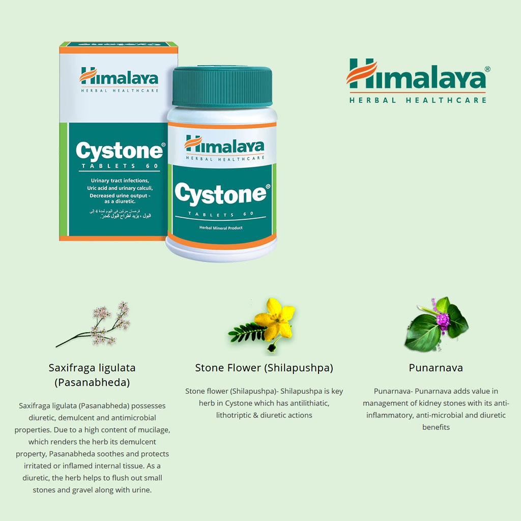 Himalaya Cystone Tablets 60's