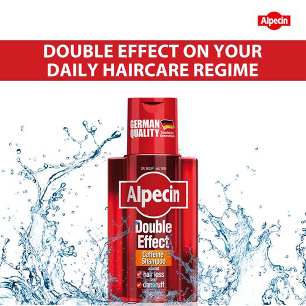Dr.Wolff Alpecin Double Effect Caffeine Shampoo 200 mL