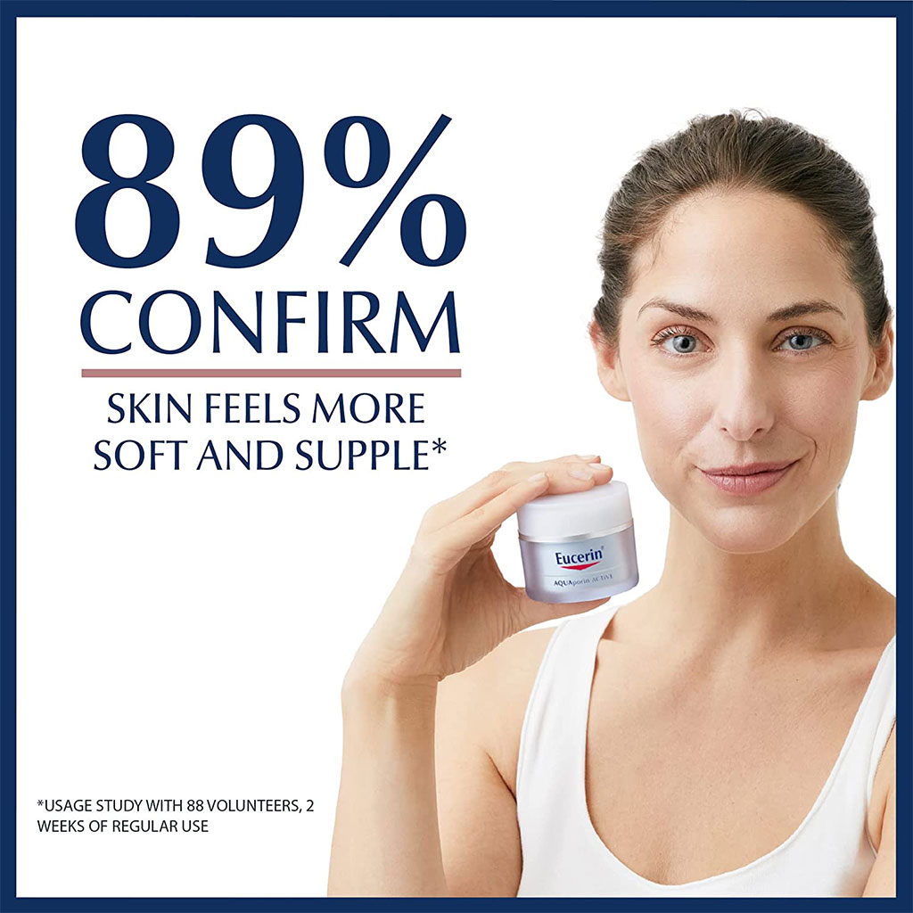 Eucerin Aquaporin Active Light Moisturizer Cream For Normal To Combination Skin 50ml