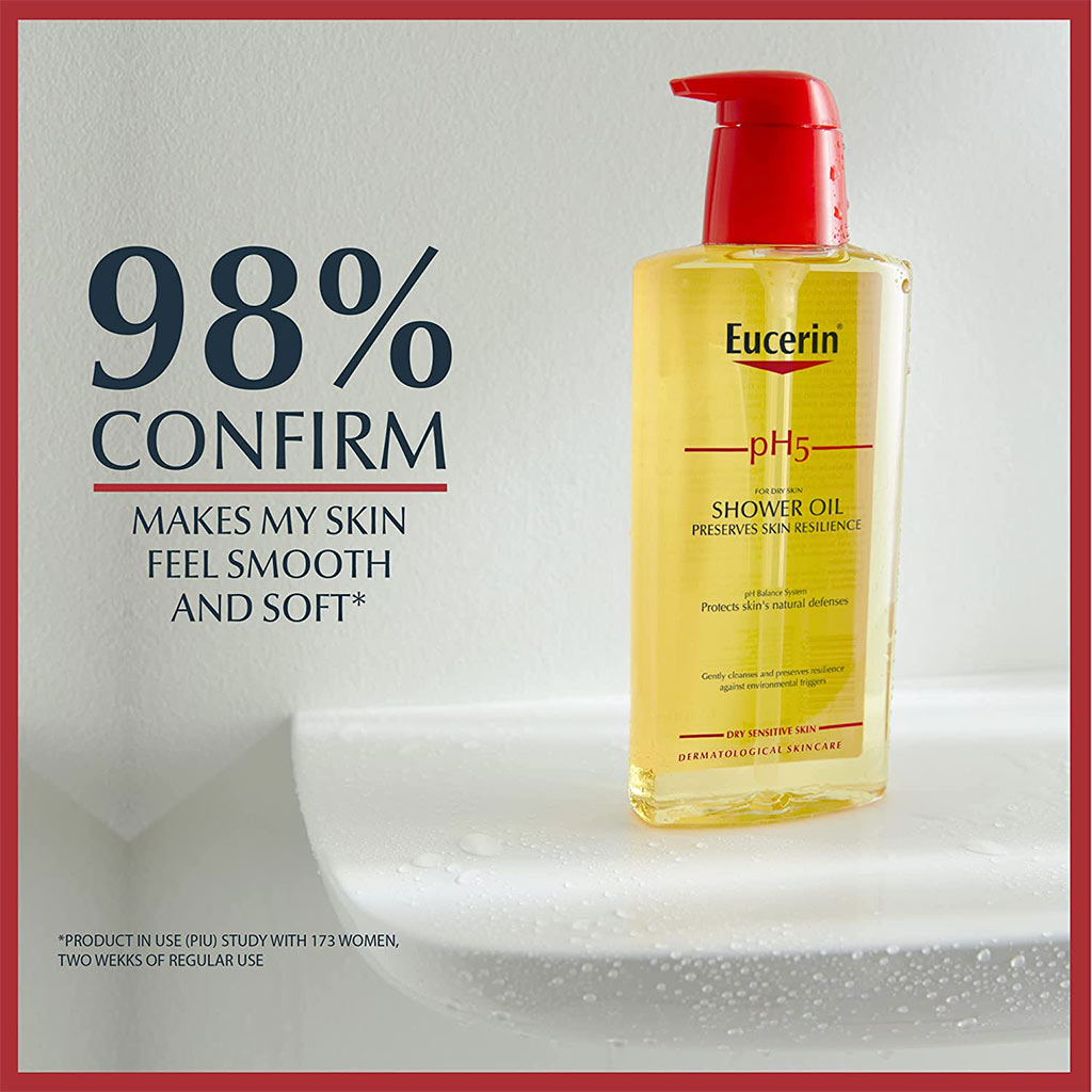 Eucerin pH5 Skin Protection Moisturizing Shower Oil 400ml