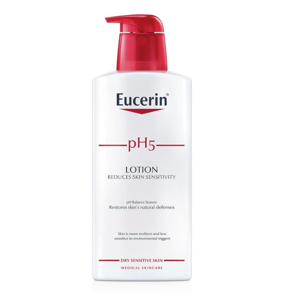 Eucerin pH5 Skin Protection Moisturizing Body Lotion For Allergy-prone & Sensitive Skin 400ml