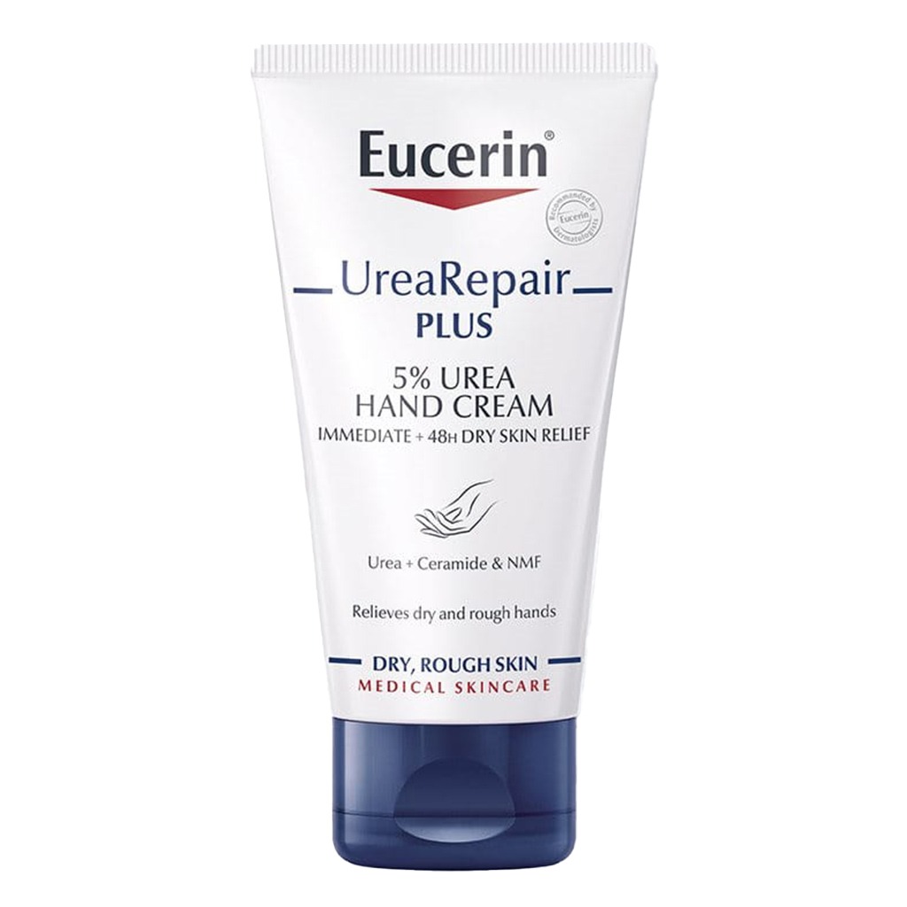 Eucerin UreaRepair Plus 5% Urea Hand Cream For Dry & Rough Hands 75ml