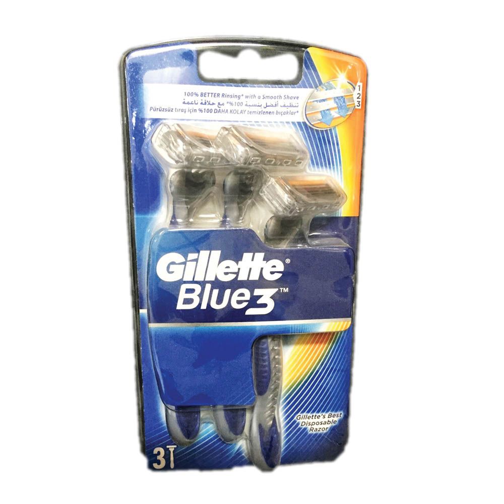 Gillette Blue 3 Disposable 3's 29027