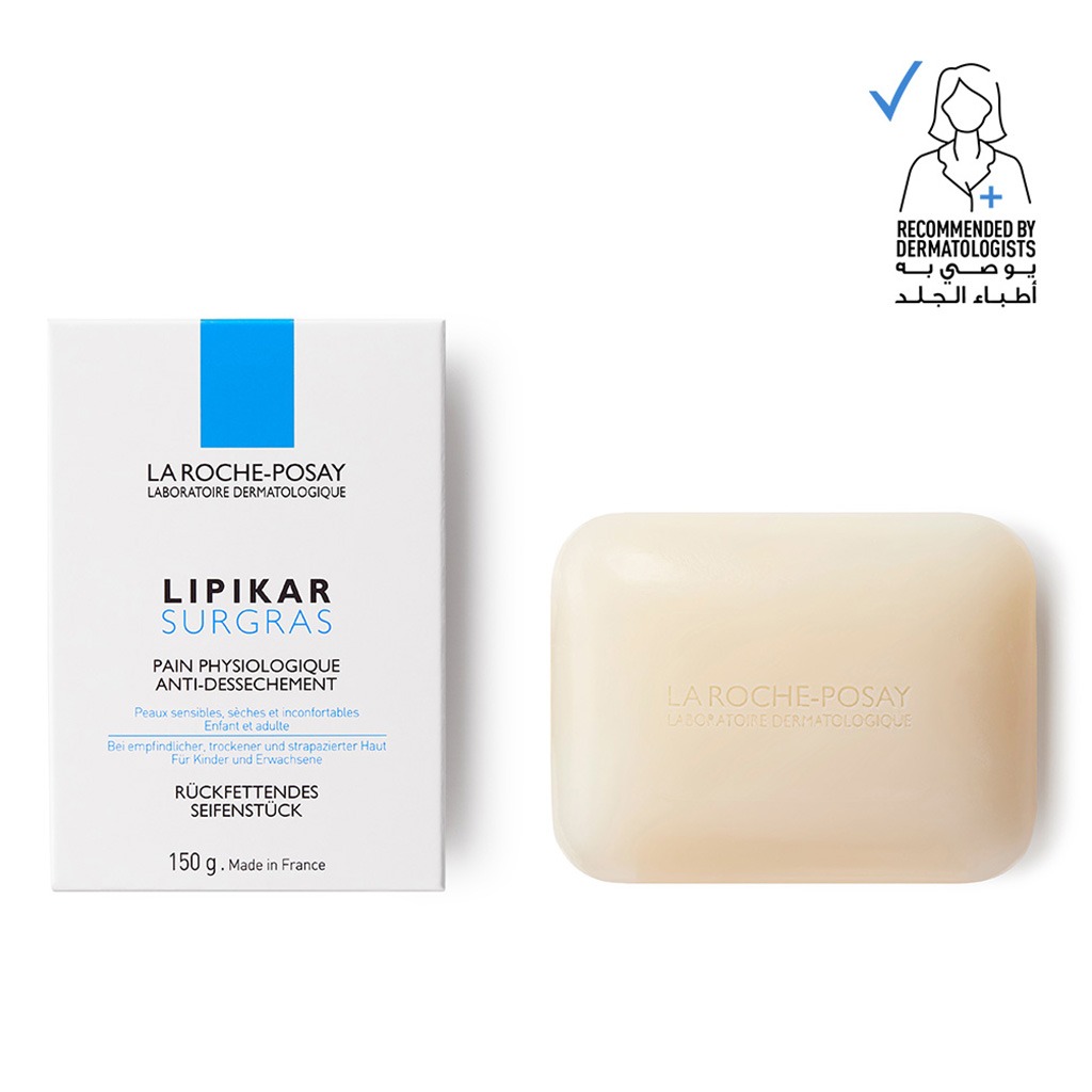 La Roche-Posay Lipikar Anti-Dryness Cleansing Soap Bar 150g