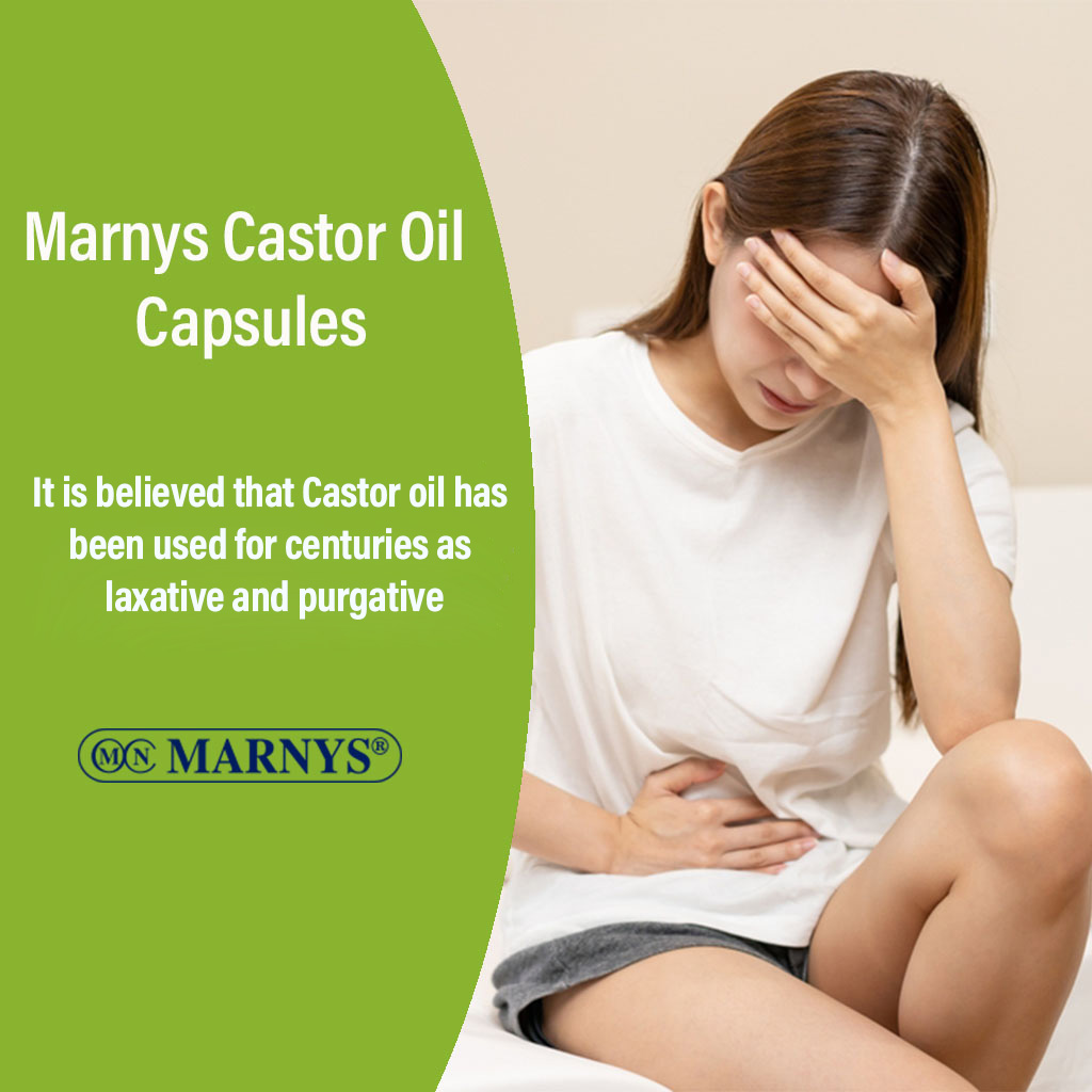 Marnys Castor Oil Capsules 60's