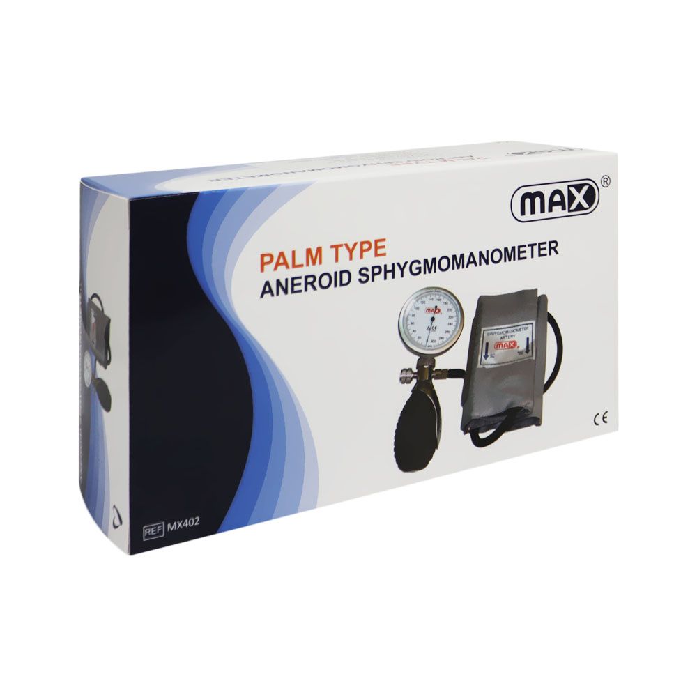 Max Palm Type Aneroid Blood Pressure Monitor