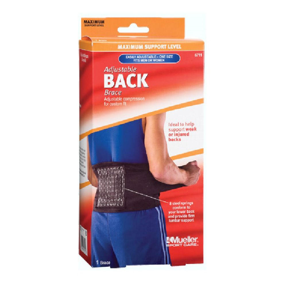 Mueller Sport Care Adjustable Back Brace 6711