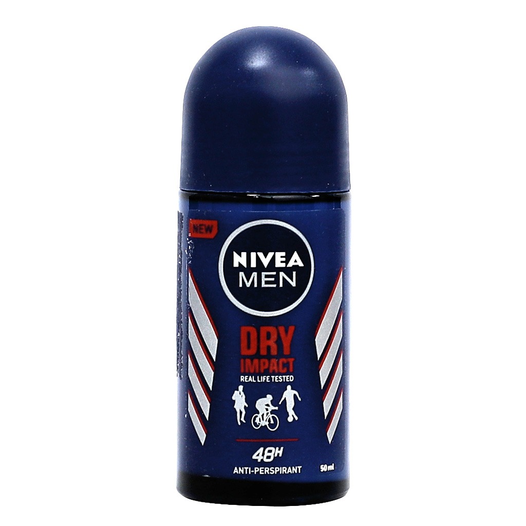 Nivea Men Dry Impact Plus Antiperspirant Roll-On 50 mL