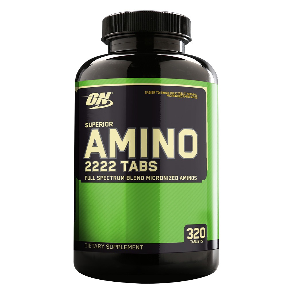 Optimum Nutrition Superior Amino 2222mg Tablets, Pack of 320's