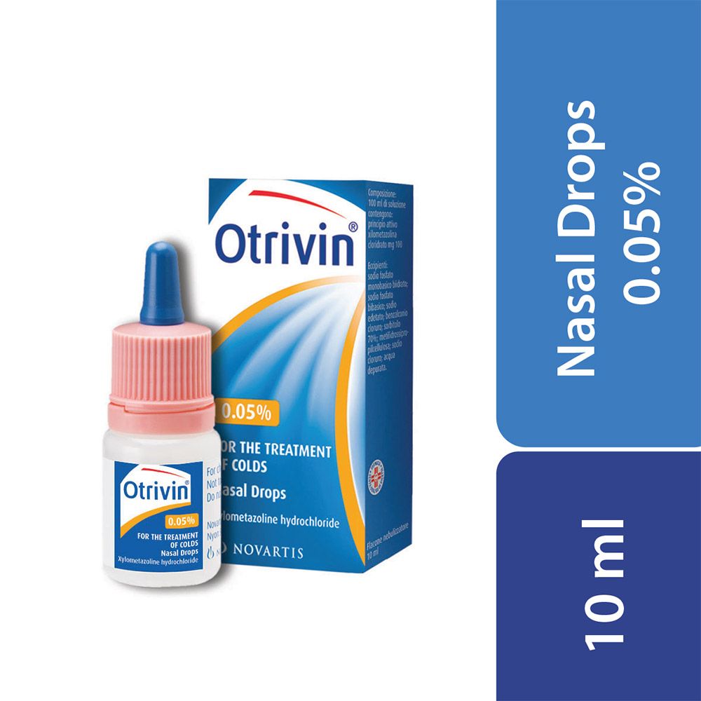 Otrivin Nasal Drops 0.05% 10 mL