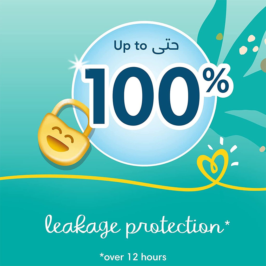 Pampers Baby-Dry Diapers With Aloe Vera Lotion & Leakage Protection, Size 4, For 9-14 Kg Baby, Jumbo Pack of 44's