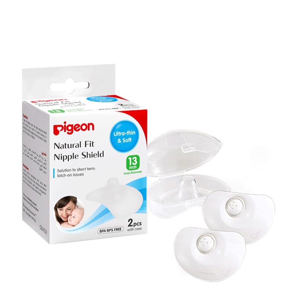 Pigeon Silicone Nipple Shield with Case 2's 16896