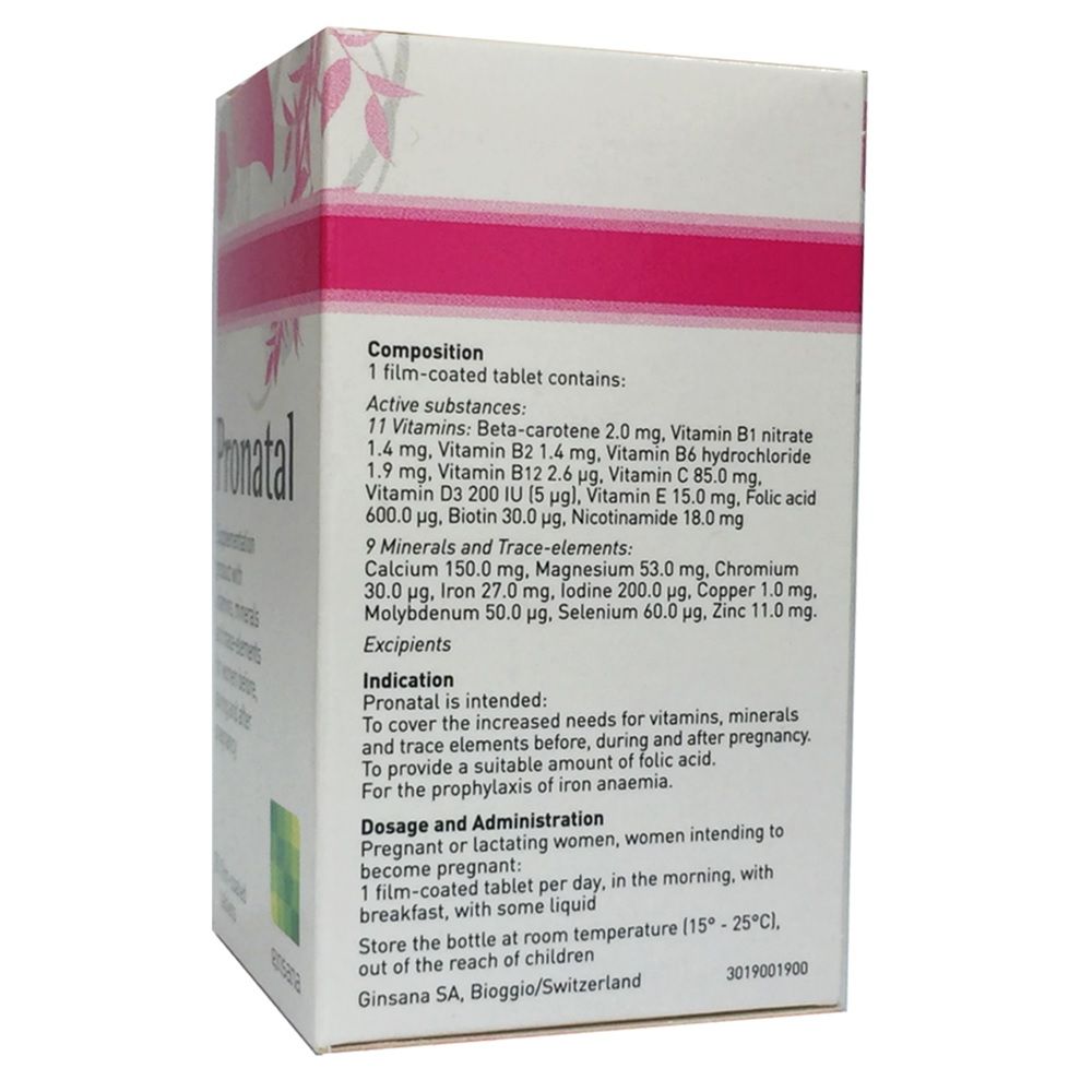 Pronatal Tablets 30's