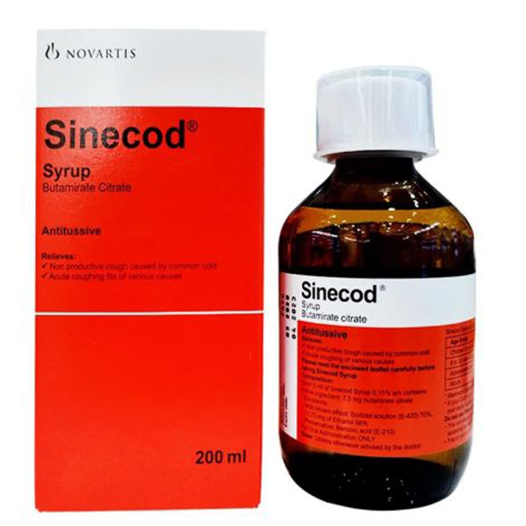 Sinecod Cough Syrup 200ml