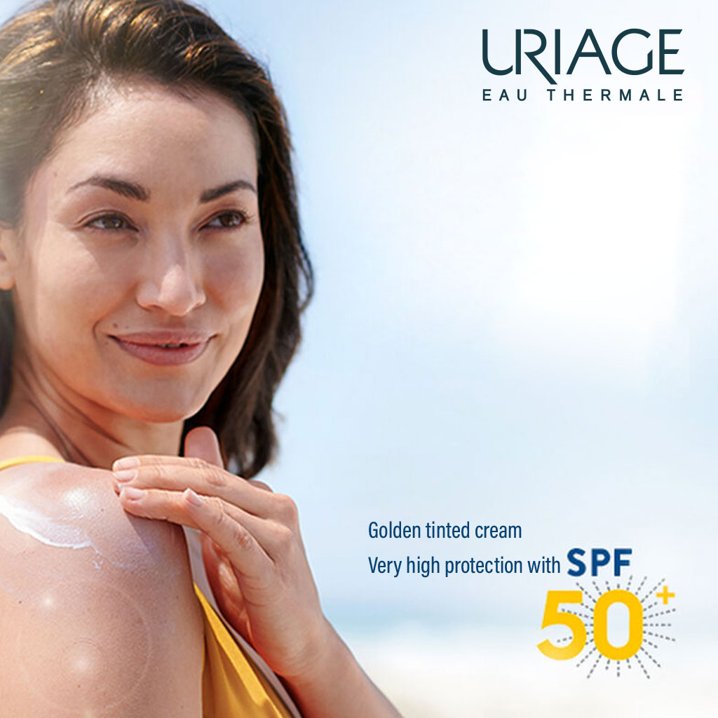 Uriage Bariesun SPF50+ Golden Tinted Cream 1.7 fl oz, 50 mL