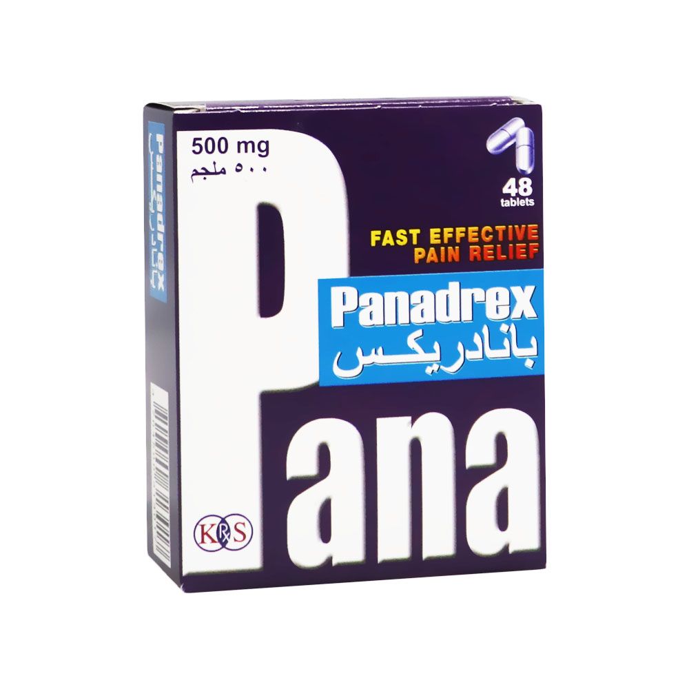 Panadrex 500 mg Tablet 48's