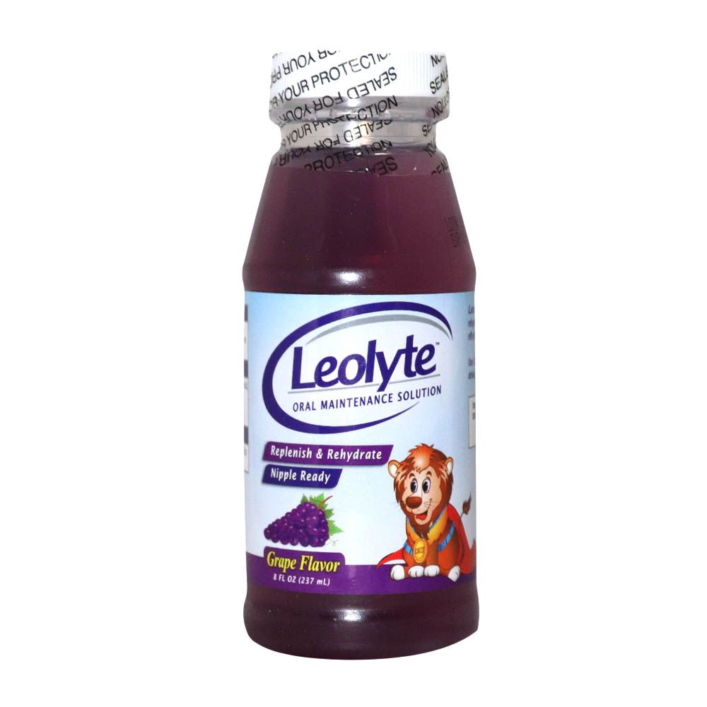 Leolyte Oral Maintenance Grape Flavour 237 mL