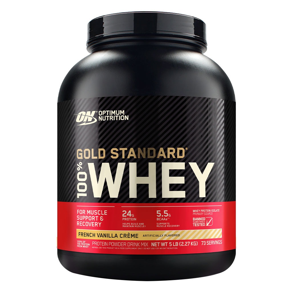 Optimum Nutrition Gold Standard 100% Whey Protein French Vanilla Cream 5lb
