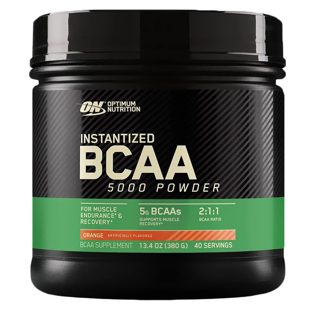 Optimum Nutrition Instantized BCAA 5000 Powder Orange 40 Servings