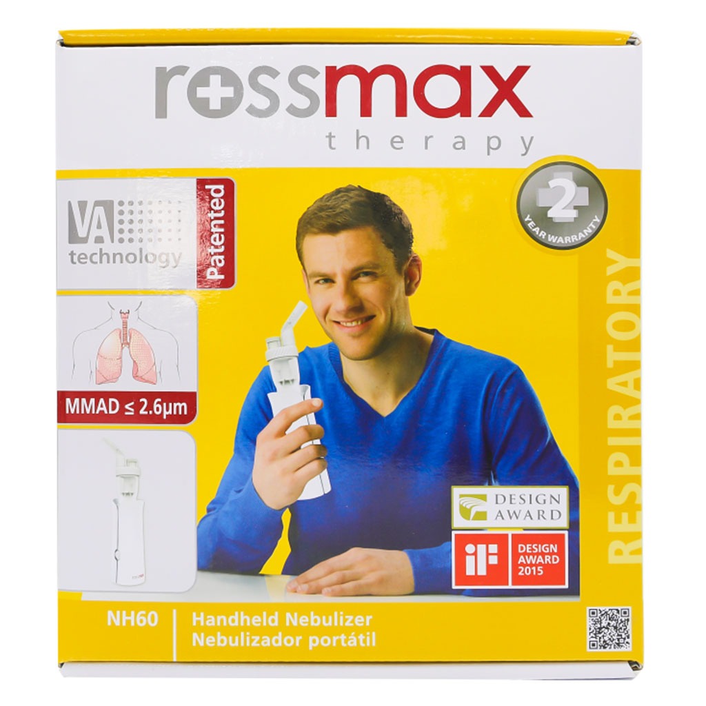 Rossmax Handheld Piston Nebulizer NH60 For Respiratory Care