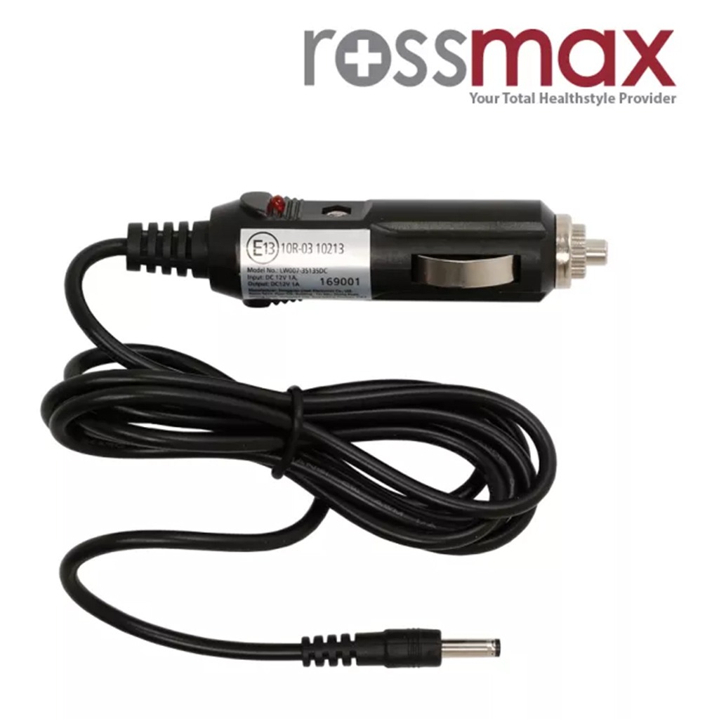 Rossmax Nebulizer Car Charger