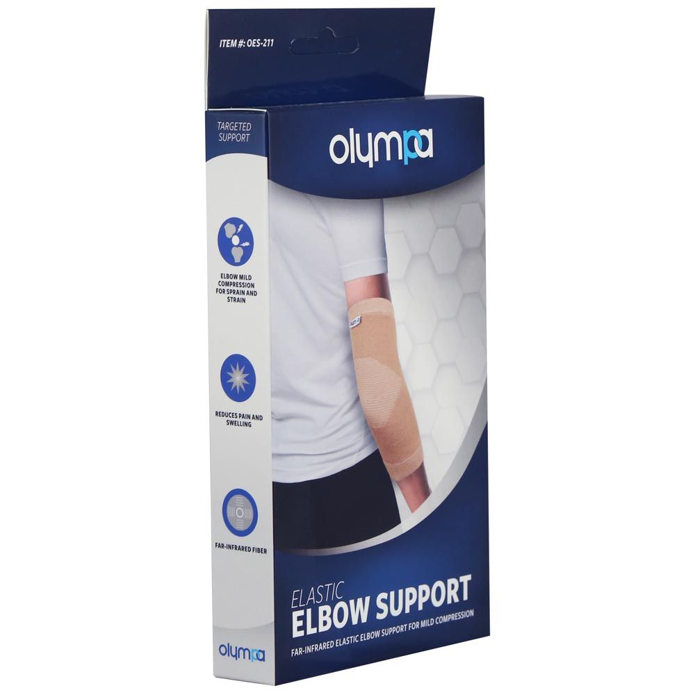 Olympa Elastic Elbow Support Beige Extra Large OES-211
