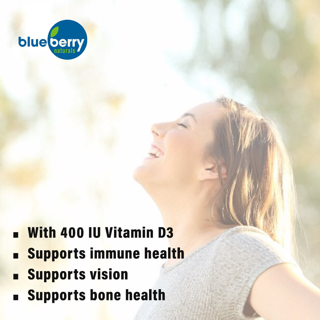Blueberry Naturals Vitamin A 10,000IU Softgels 100's B0005