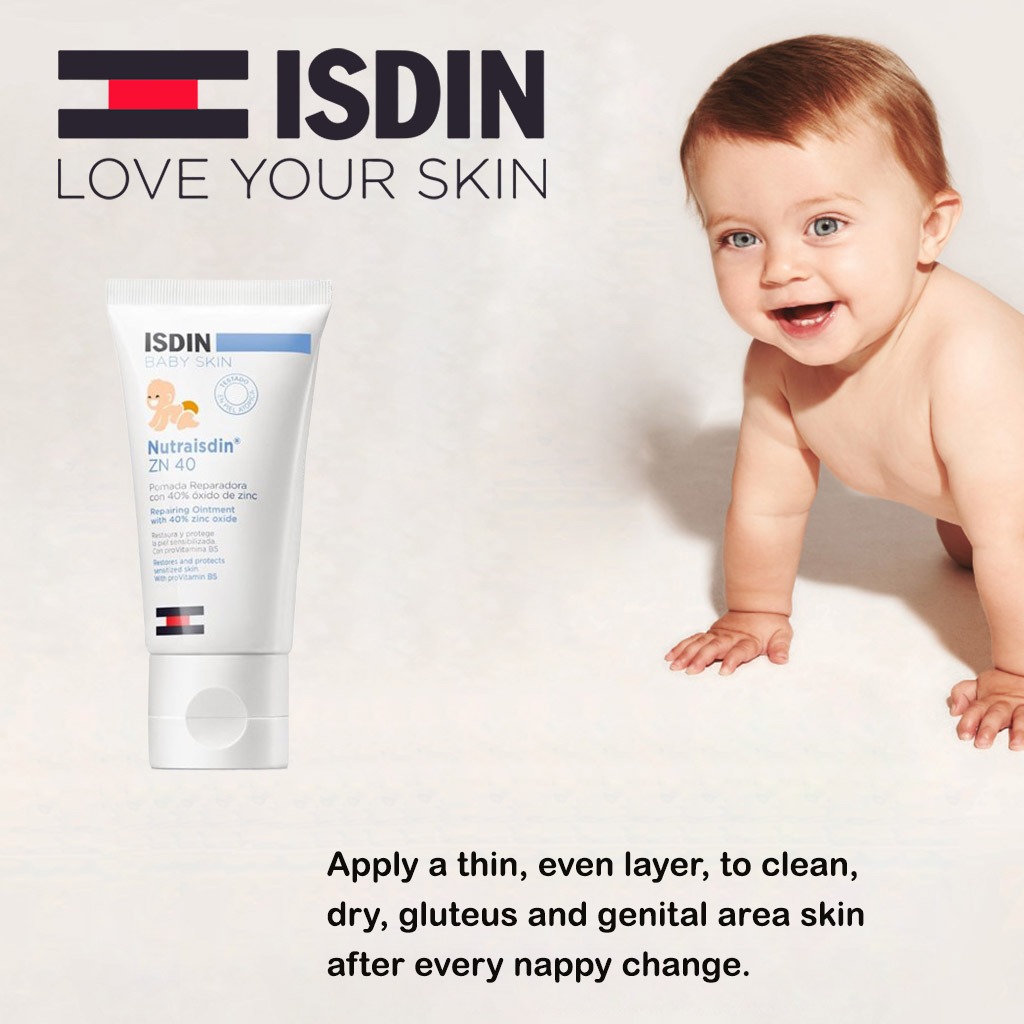Isdin Baby Skin Nutraisdin Zn 40 Repairing Ointment 50 mL