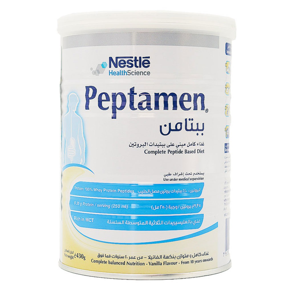 Nestle Peptamen Complete Peptide Based Diet Vanilla 430 g