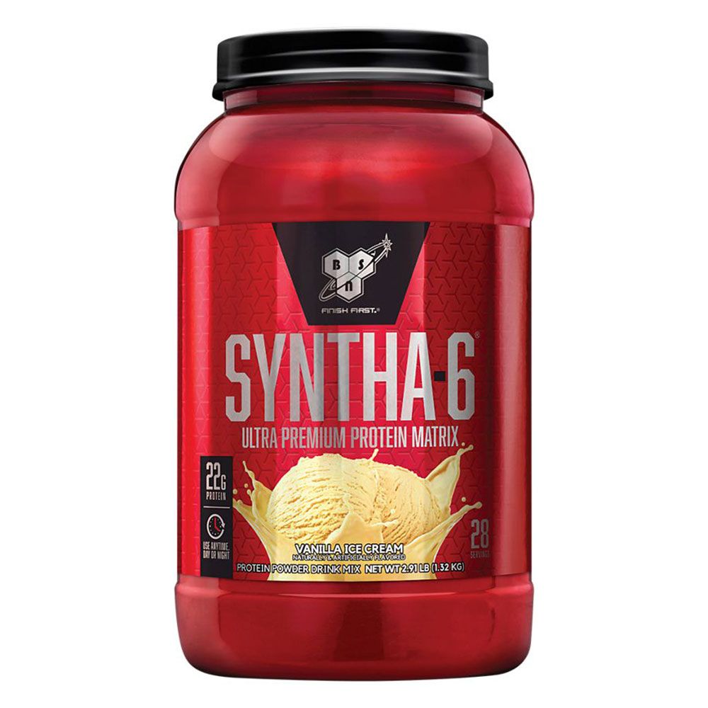BSN Syntha 6 Vanilla Ice Cream Protein Powder 2.9 lb