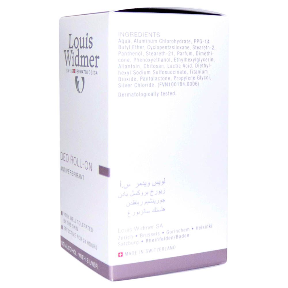 Louis Widmer Scented Anti-Perspirant Deo Roll-On 50 mL