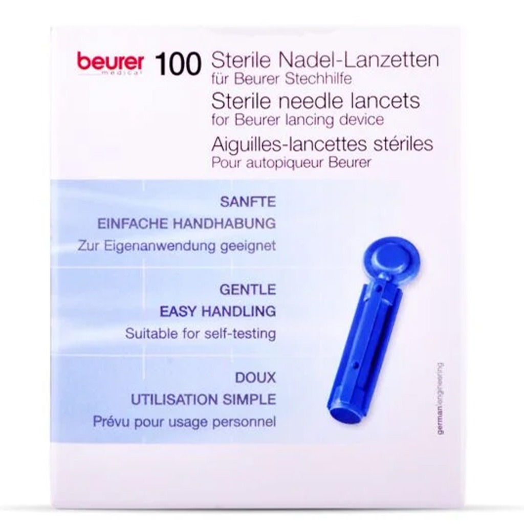Beurer BS Sterile Needle Lancet 28G 0.4 mm 100's