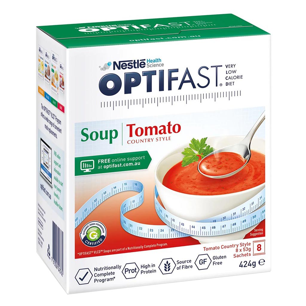 Nestle Optifast VLCD Tomato Soup Sachets 53 g 8's