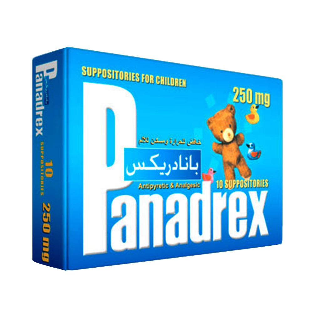 Panadrex 250 mg Suppository 10's