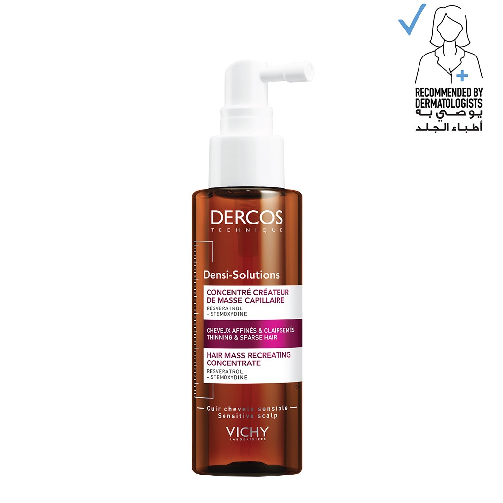 Vichy Dercos Densi-Solutions Hair Thickening Treatment Spray For Weak & Thinning Hair 100ml