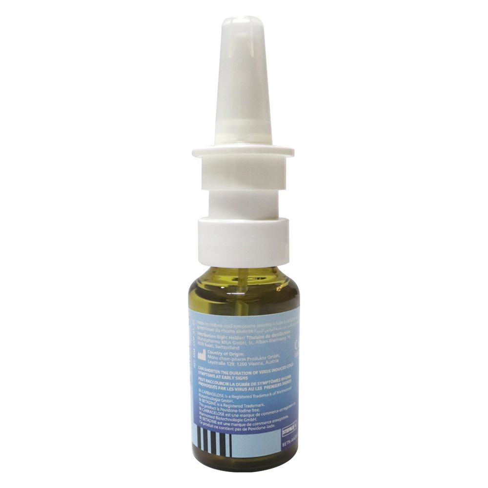 Betadine Cold Defense Nasal Spray 20 mL