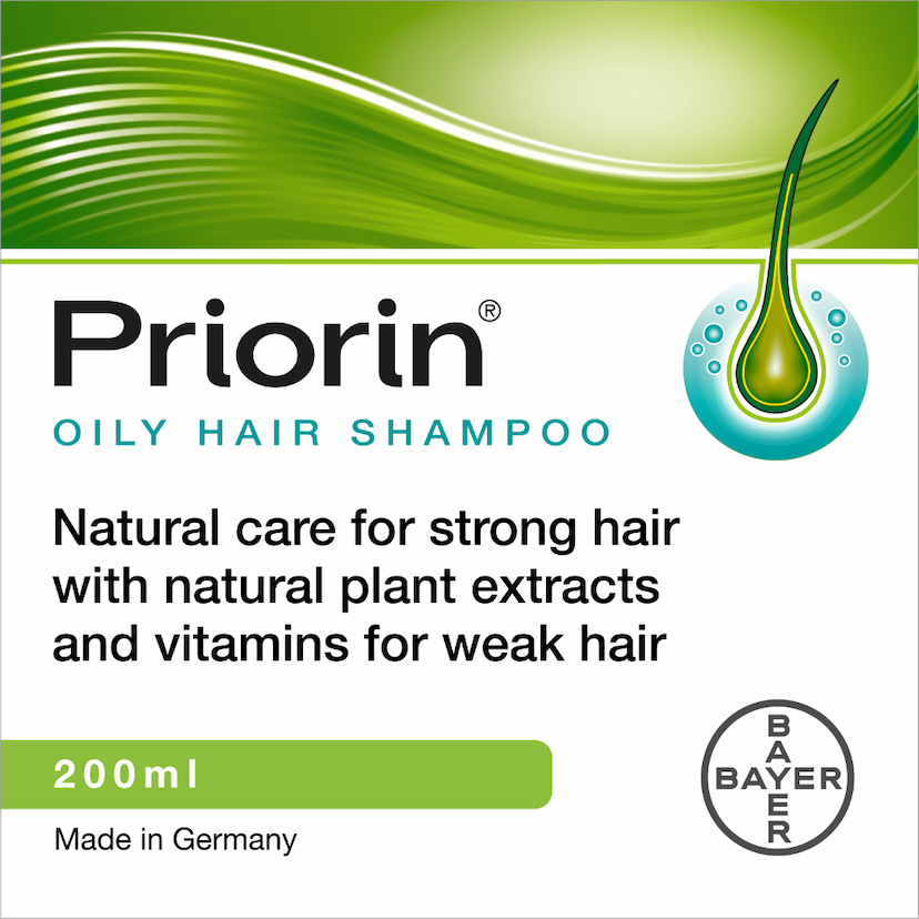 Priorin Revitalising Shampoo For Oily Hair 200ml