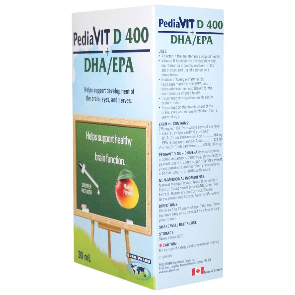 Pediavit D 400 + DHA / EPA Drops 30 mL