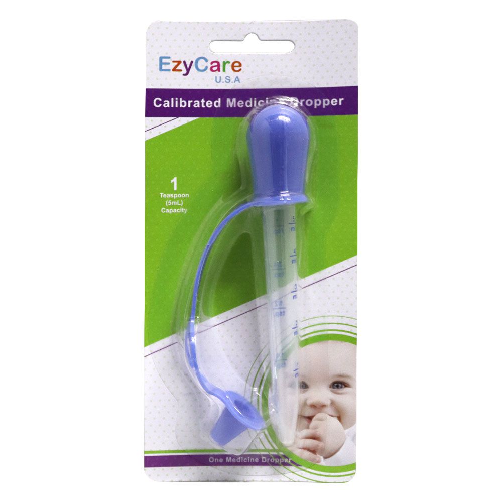Ezycare Calibrated Medicine Dropper 5 mL Blue 17020
