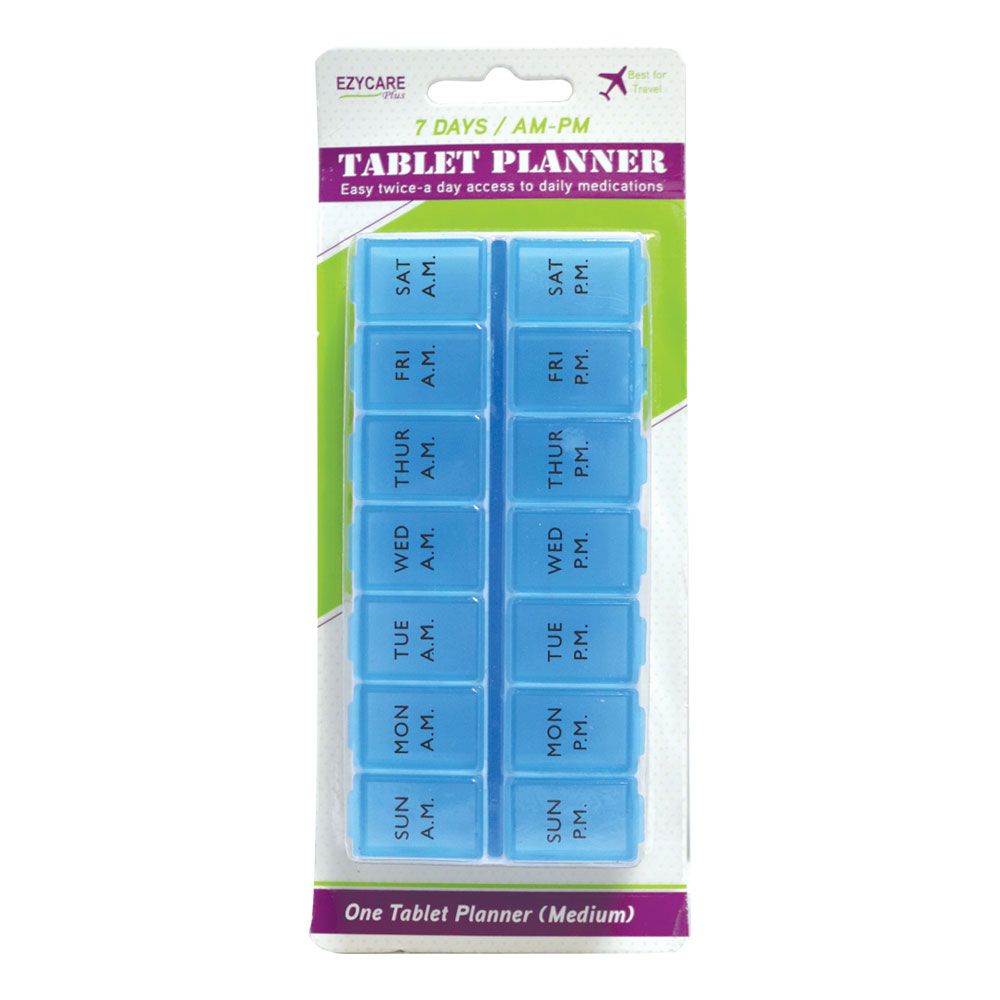 Ezycare 7 Days/AM-PM Tablet Planner Medium 17375