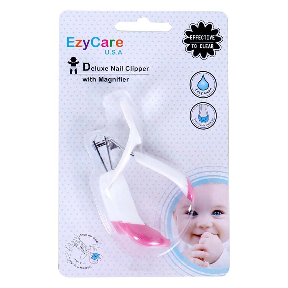 Ezycare Deluxe Nail Clipper With Magnifier 11802