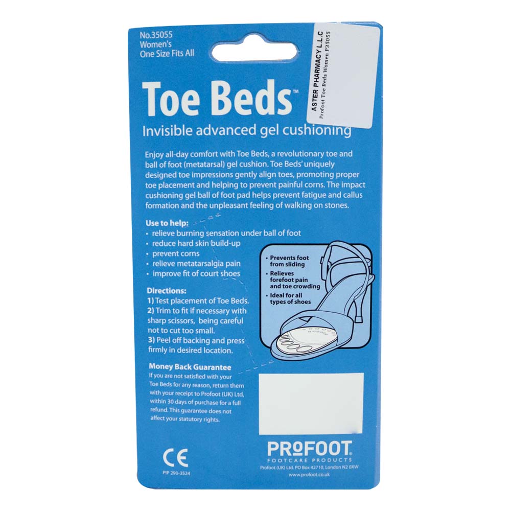 Profoot Toe Beds Women P35055