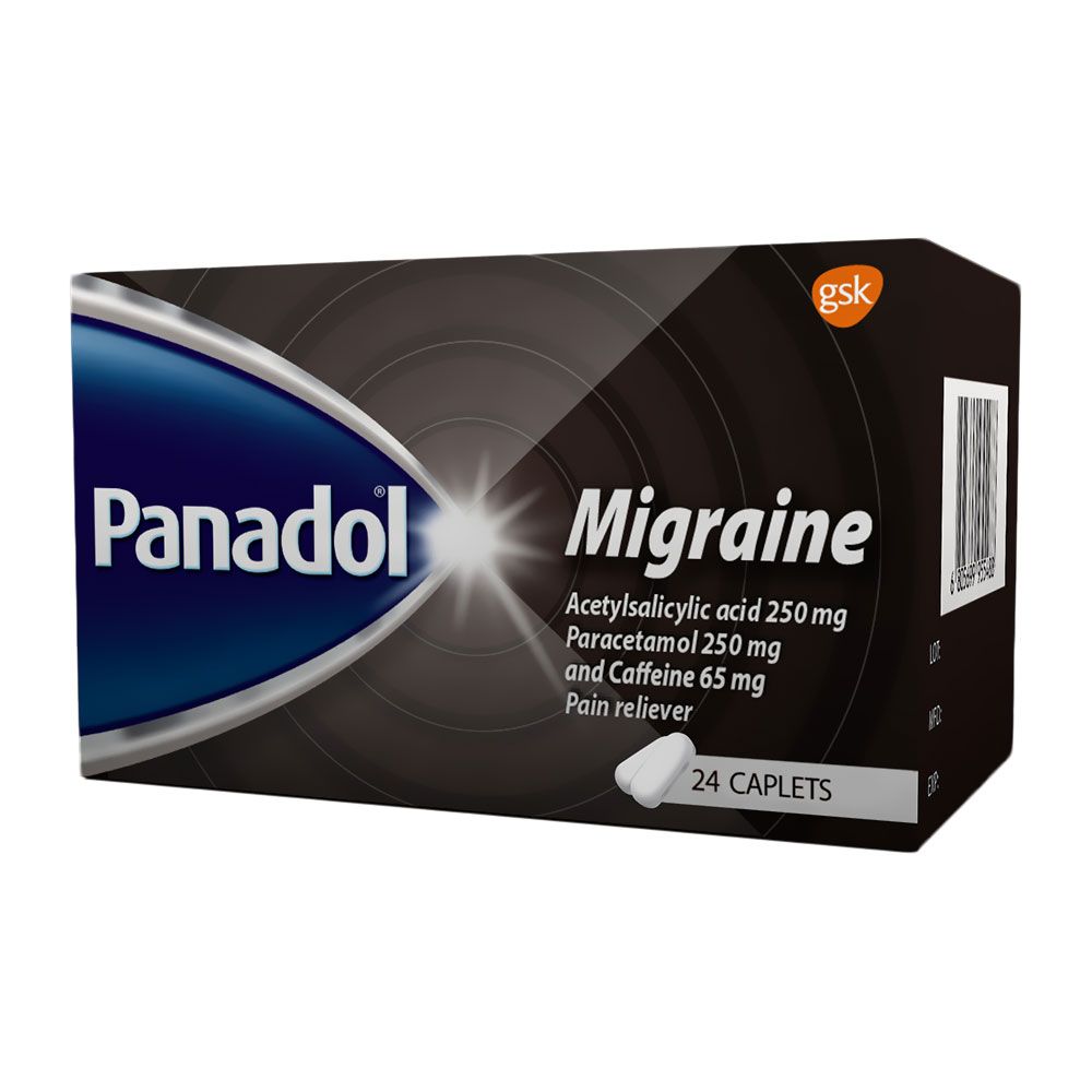 Panadol Migraine Tablets, Pack of 24's