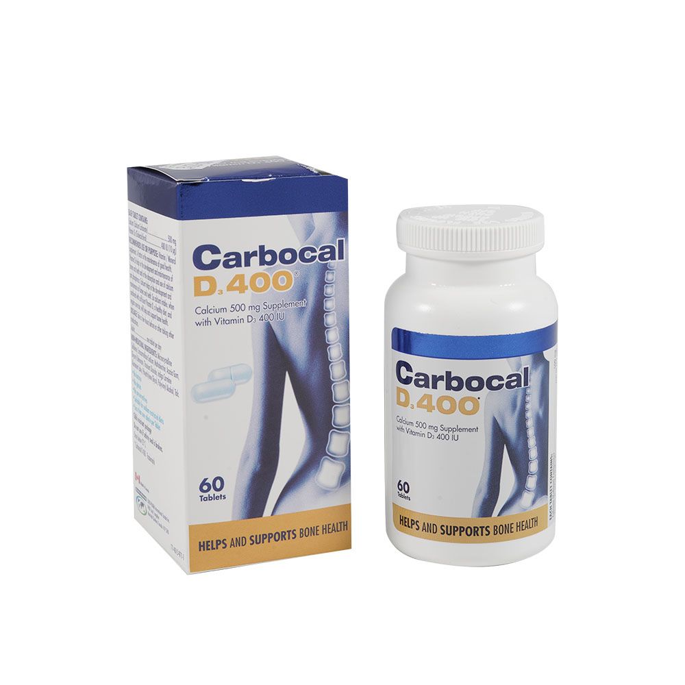 Carbocal D 400 Tablets 60's